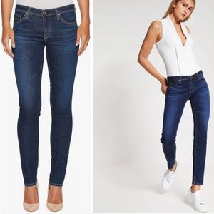 Anthropologie AG Jeans The Stilt Cigarette Skinny in wash NRH stretch denim